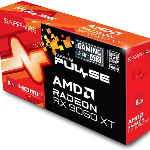 Sapphire Radeon RX 9060 XT 8GB GDDR6 Κάρτα Γραφικών