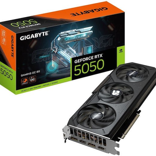 Gigabyte GeForce RTX 5050 8GB GDDR6 OC 8G Κάρτα Γραφικών