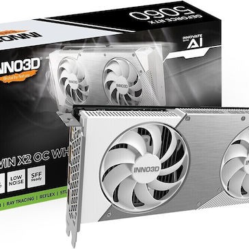 Inno 3D GeForce RTX 5060 8GB GDDR7 TWIN X2 OC Κάρτα Γραφικών