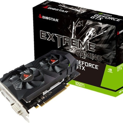 Biostar GeForce GTX 1050 Ti 4GB GDDR5 Κάρτα Γραφικών
