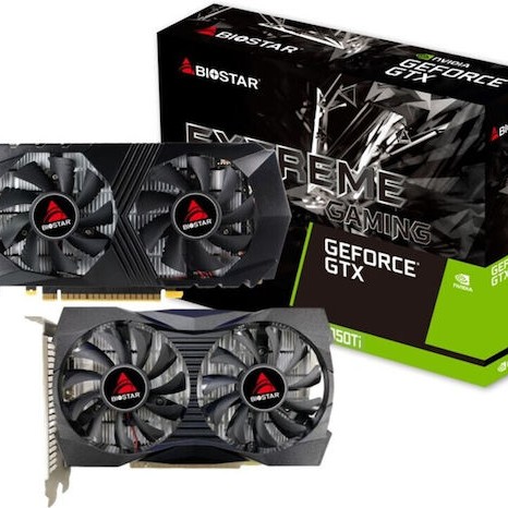 Biostar GeForce GTX 1050 Ti 4GB GDDR5 Κάρτα Γραφικών