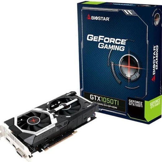 Biostar GeForce GTX 1050 Ti 4GB GDDR5 Κάρτα Γραφικών