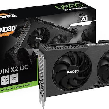 Inno 3D GeForce RTX 5060 8GB GDDR7 Twin X2 OC V2 Κάρτα Γραφικών