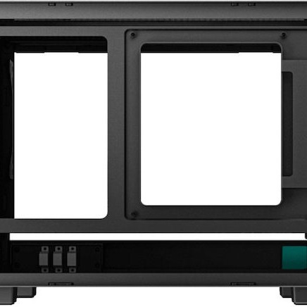 Deepcool CH160 Mini Tower Κουτί Υπολογιστή με Πλαϊνό Παράθυρο Μαύρο