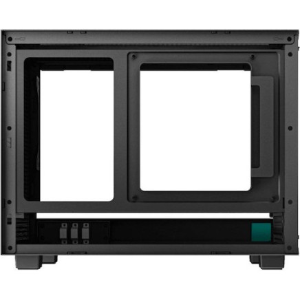 Deepcool CH160 Mini Tower Κουτί Υπολογιστή με Πλαϊνό Παράθυρο Μαύρο