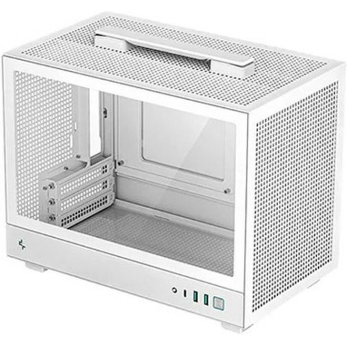 Deepcool CH160 v2 Mini Tower Κουτί Υπολογιστή με Πλαϊνό Παράθυρο Λευκό