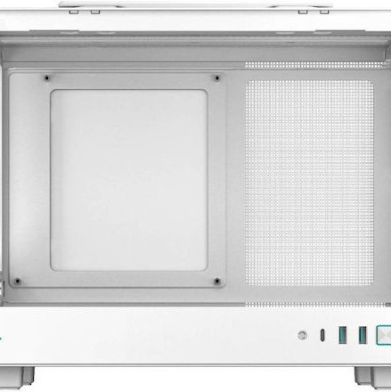 Deepcool CH160 v2 Mini Tower Κουτί Υπολογιστή με Πλαϊνό Παράθυρο Λευκό