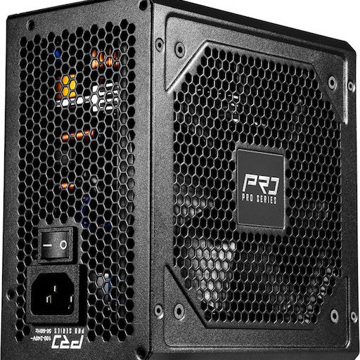 ASRock Pro-650G 650W Μαύρο Τροφοδοτικό Υπολογιστή Full Wired 80 Plus Gold