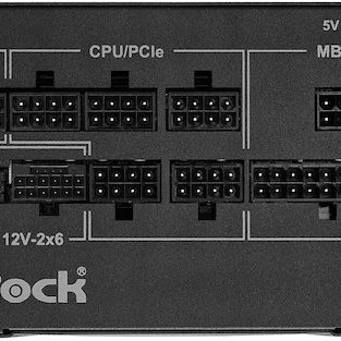 ASRock Phantom Gaming PG-1000G 1000W Μαύρο Τροφοδοτικό Υπολογιστή Full Modular 80 Plus Gold