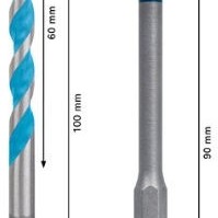 Bosch Expert HEX-9 HardCeramic Σετ 2 Διαμαντοτρύπανα για Δομικά Υλικά