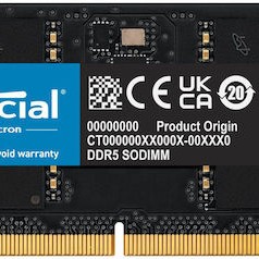 Crucial DDR5 με Module 1x32GB και Ταχύτητα 5600 για Laptop