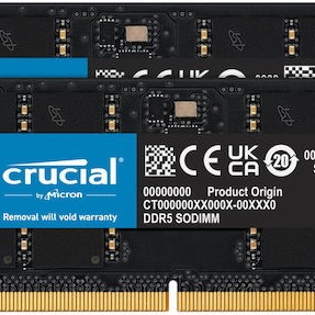 Crucial DDR5 με Module 1x32GB και Ταχύτητα 5600 για Laptop