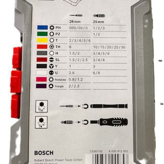 Bosch Κατσαβίδι με Εναλλασσόμενες Μύτες