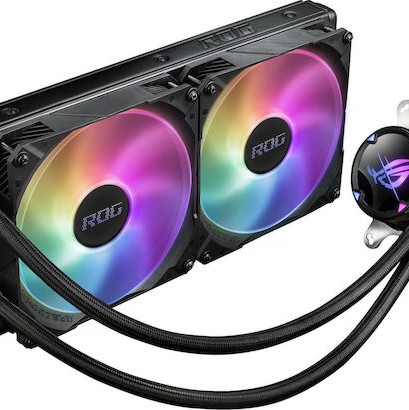 Asus ROG STRIX LC II 280 ARGB Υδρόψυξη Επεξεργαστή Διπλού Ανεμιστήρα 140mm για Socket AM4/1200/115x