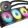 Corsair iCUE LINK TITAN 360 RX RGB Υδρόψυξη Επεξεργαστή Τριπλού Ανεμιστήρα 120mm για Socket AM4/AM5/1700