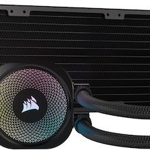 Corsair iCUE LINK TITAN 360 RX RGB Υδρόψυξη Επεξεργαστή Τριπλού Ανεμιστήρα 120mm για Socket AM4/AM5/1700