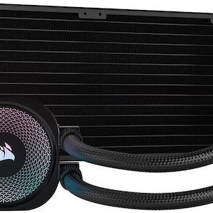 Corsair iCUE LINK TITAN 360 RX RGB Υδρόψυξη Επεξεργαστή Τριπλού Ανεμιστήρα 120mm για Socket AM4/AM5/1700