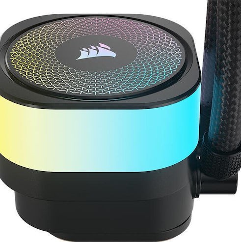 Corsair iCUE LINK TITAN 360 RX RGB Υδρόψυξη Επεξεργαστή Τριπλού Ανεμιστήρα 120mm για Socket AM4/AM5/1700