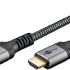 Goobay HDMI 2.0 Cable HDMI male - HDMI male 2m Μαύρο