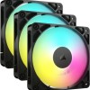 Corsair RS120 Case Fan με ARGB Φωτισμό και Σύνδεση 4-Pin PWM 3τμχ