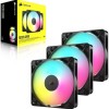 Corsair RS120 Case Fan με ARGB Φωτισμό και Σύνδεση 4-Pin PWM 3τμχ