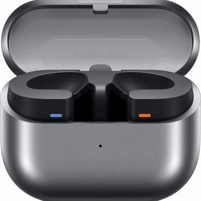 Samsung Galaxy Buds3 Bluetooth Handsfree Ακουστικά με Αντοχή στον Ιδρώτα και Θήκη Φόρτισης Silver