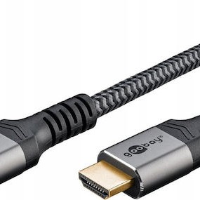 Goobay HDMI 2.0 Cable HDMI male - HDMI male 10m Μαύρο