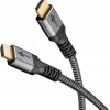 Goobay HDMI 2.0 Cable HDMI male - HDMI male 10m Μαύρο