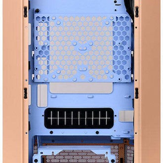 Thermaltake The Tower 300 Micro Tower Κουτί Υπολογιστή με Πλαϊνό Παράθυρο και RGB Φωτισμό Peach Fuzz