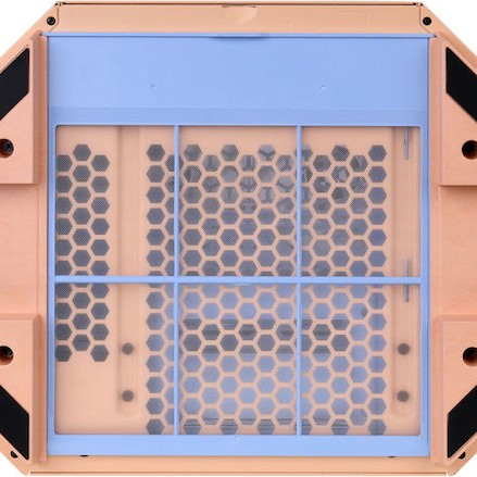 Thermaltake The Tower 300 Micro Tower Κουτί Υπολογιστή με Πλαϊνό Παράθυρο και RGB Φωτισμό Peach Fuzz