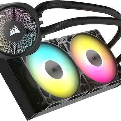 Corsair Nautilus 240 RS Υδρόψυξη Επεξεργαστή Διπλού Ανεμιστήρα 120mm για Socket AM4/AM5/1700 με ARGB Φωτισμό