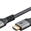 Goobay HDMI 2.1 Cable HDMI male - HDMI male 2m Μαύρο