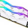 TeamGroup T-Force Delta RGB DDR5 32GB RAM με 2x16GB Modules και Ταχύτητα 6000 για Desktop