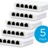 Ubiquiti USW Flex Mini (5-Pack) Unmanaged L2 PoE+ Switch με 5 Θύρες Gigabit (1Gbps) Ethernet