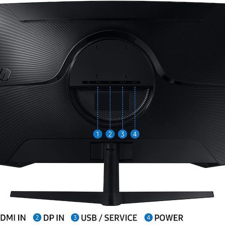 Samsung Odyssey G55A VA HDR Curved Gaming Monitor 32