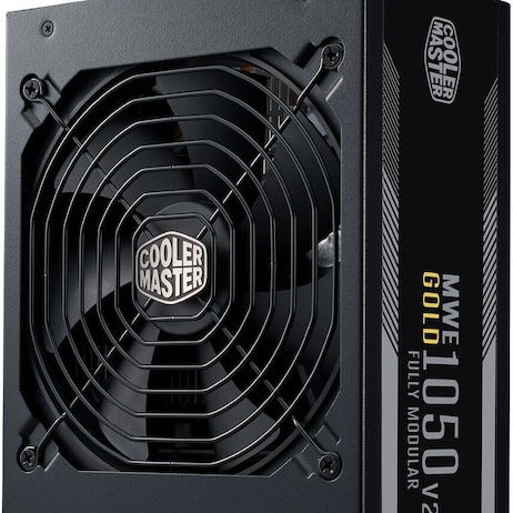 CoolerMaster MWE Gold 1050 V2 rev. 2.0 1050W Μαύρο Τροφοδοτικό Υπολογιστή Full Modular 80 Plus Gold