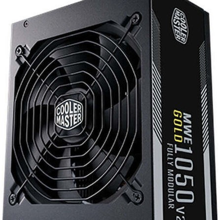 CoolerMaster MWE Gold 1050 V2 rev. 2.0 1050W Μαύρο Τροφοδοτικό Υπολογιστή Full Modular 80 Plus Gold