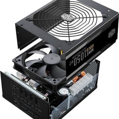 CoolerMaster MWE Gold 1050 V2 rev. 2.0 1050W Μαύρο Τροφοδοτικό Υπολογιστή Full Modular 80 Plus Gold