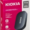 Kioxia EXCERIA PLUS G2 USB 3.2 / USB-C Εξωτερικός SSD 1TB Μαύρο