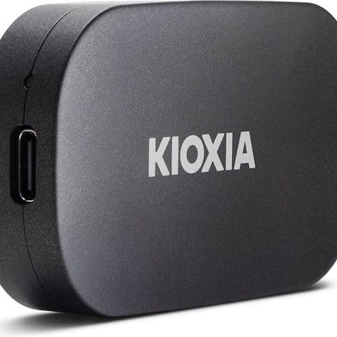Kioxia Exceria Plus G2 USB 3.2 / USB-C Εξωτερικός SSD 2TB Μαύρο