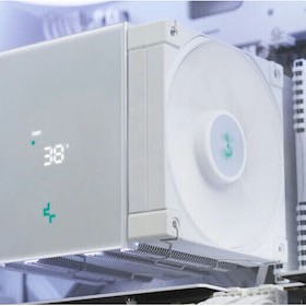 Deepcool AK620 Digital SE Ψύκτρα Επεξεργαστή Διπλού Ανεμιστήρα για Socket AM4/AM5/1200/115x με RGB Φωτισμό Λευκή