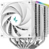 Deepcool AK620 Digital SE Ψύκτρα Επεξεργαστή Διπλού Ανεμιστήρα για Socket AM4/AM5/1200/115x με RGB Φωτισμό Λευκή