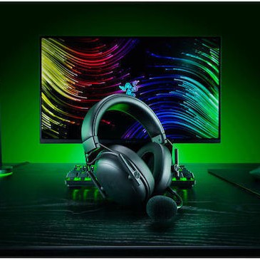Razer BlackShark V3 X Hyperspeed Ασύρματο Over Ear Gaming Headset με σύνδεση Bluetooth / USB Black
