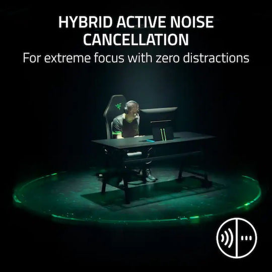 Razer BlackShark V3 Pro for PlayStation Ασύρματο Over Ear Gaming Headset με σύνδεση 3.5mm / Bluetooth / USB