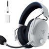 Razer BlackShark V3 Pro for PlayStation Ασύρματο Over Ear Gaming Headset με σύνδεση Bluetooth / USB / 3.5mm Λευκό