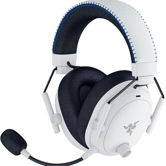 Razer BlackShark V3 Pro for PlayStation Ασύρματο Over Ear Gaming Headset με σύνδεση Bluetooth / USB / 3.5mm Λευκό