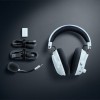 Razer BlackShark V3 Pro for PlayStation Ασύρματο Over Ear Gaming Headset με σύνδεση Bluetooth / USB / 3.5mm Λευκό