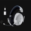 Razer BlackShark V3 Pro for PlayStation Ασύρματο Over Ear Gaming Headset με σύνδεση Bluetooth / USB / 3.5mm Λευκό