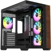 Thermaltake View 380 WS ARGB Gaming Midi Tower Κουτί Υπολογιστή με Πλαϊνό Παράθυρο Μαύρο