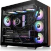 Thermaltake View 380 WS ARGB Gaming Midi Tower Κουτί Υπολογιστή με Πλαϊνό Παράθυρο Μαύρο